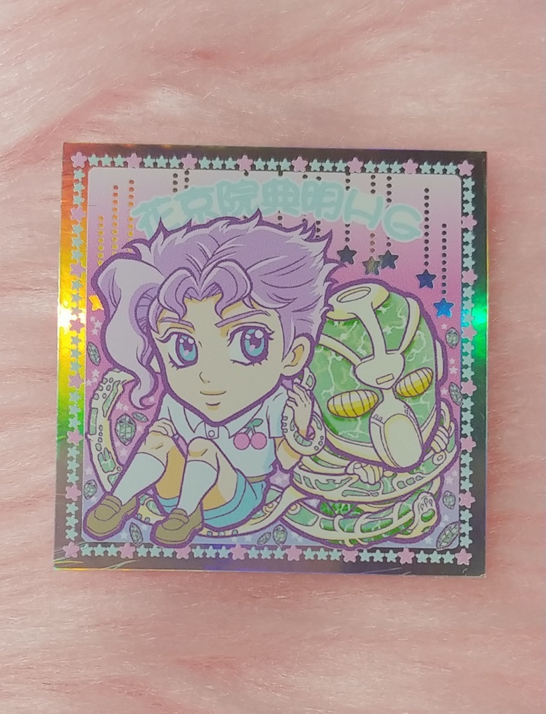 夢-1　花(少年)　シール