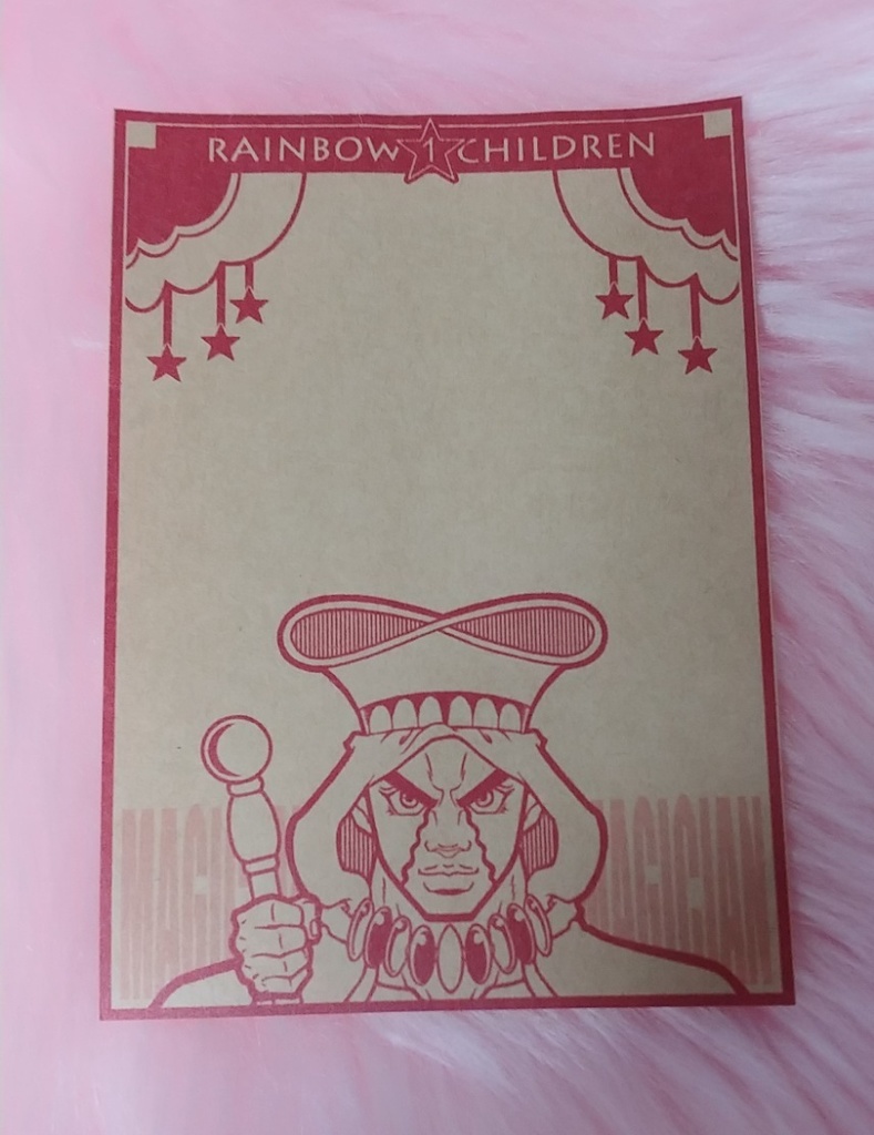 アヴドゥル(タロット風)　クラフトメモ