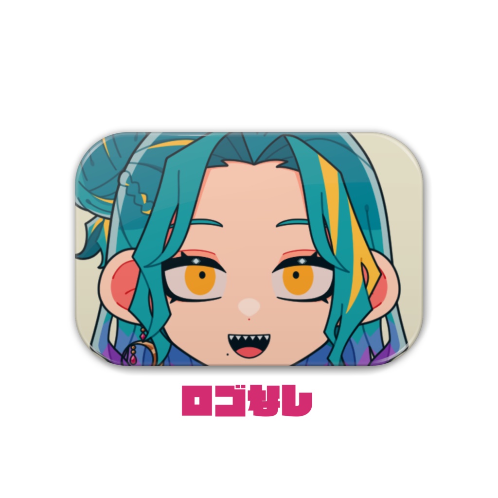 【角丸】缶バッジ