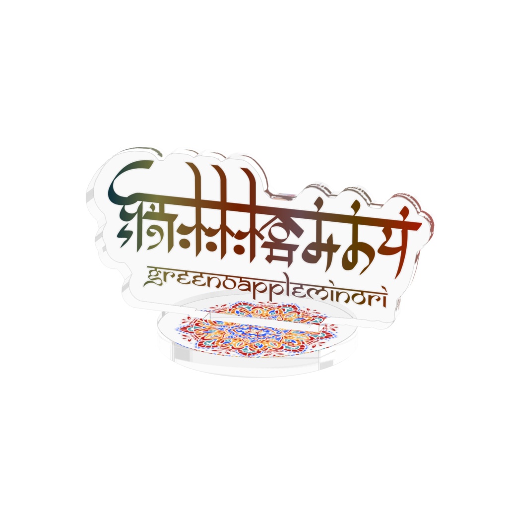 ロゴアクリルフィギュア