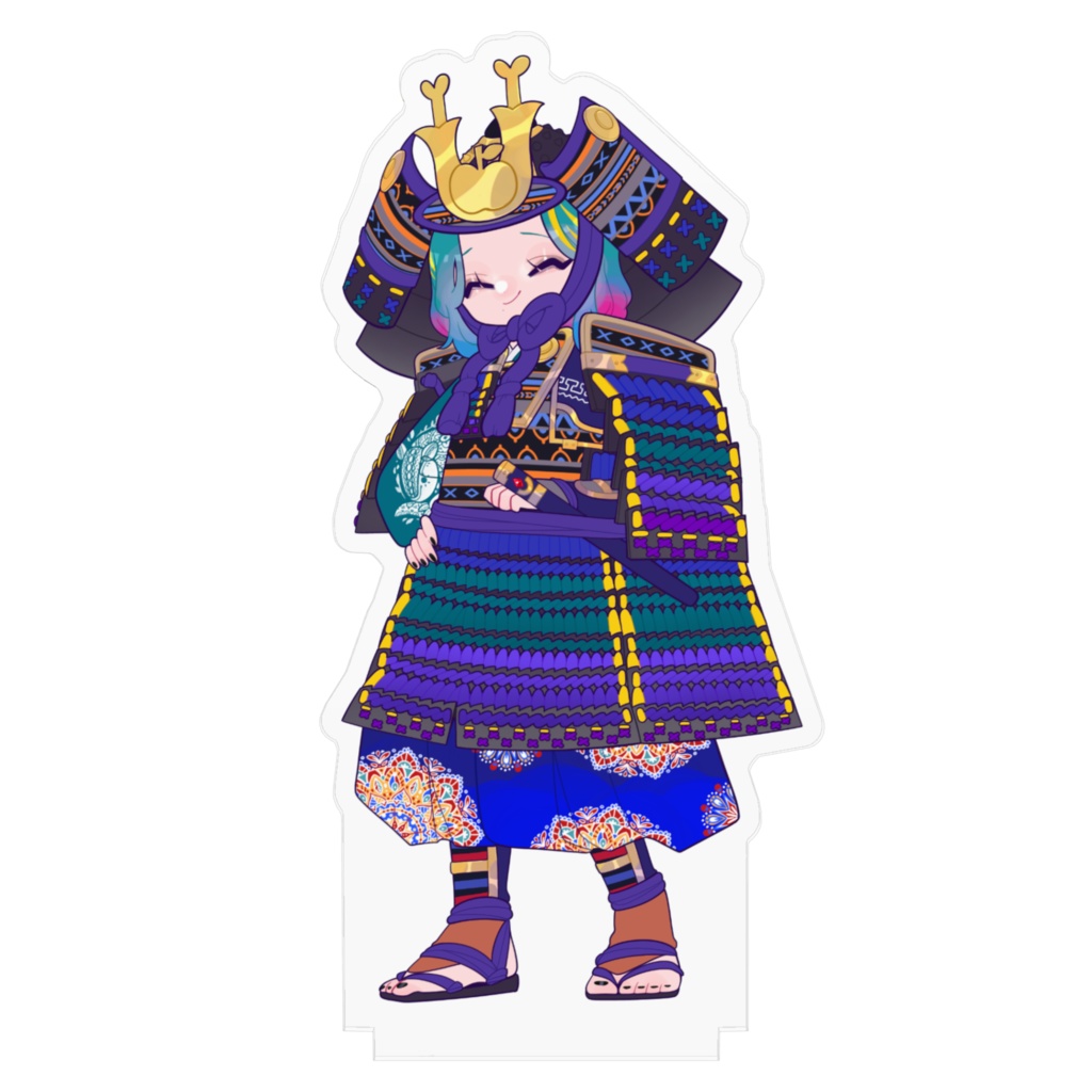 甲冑アクリルフィギュア