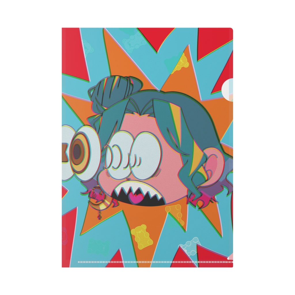 チェン×チャむ　コラボクリアファイル