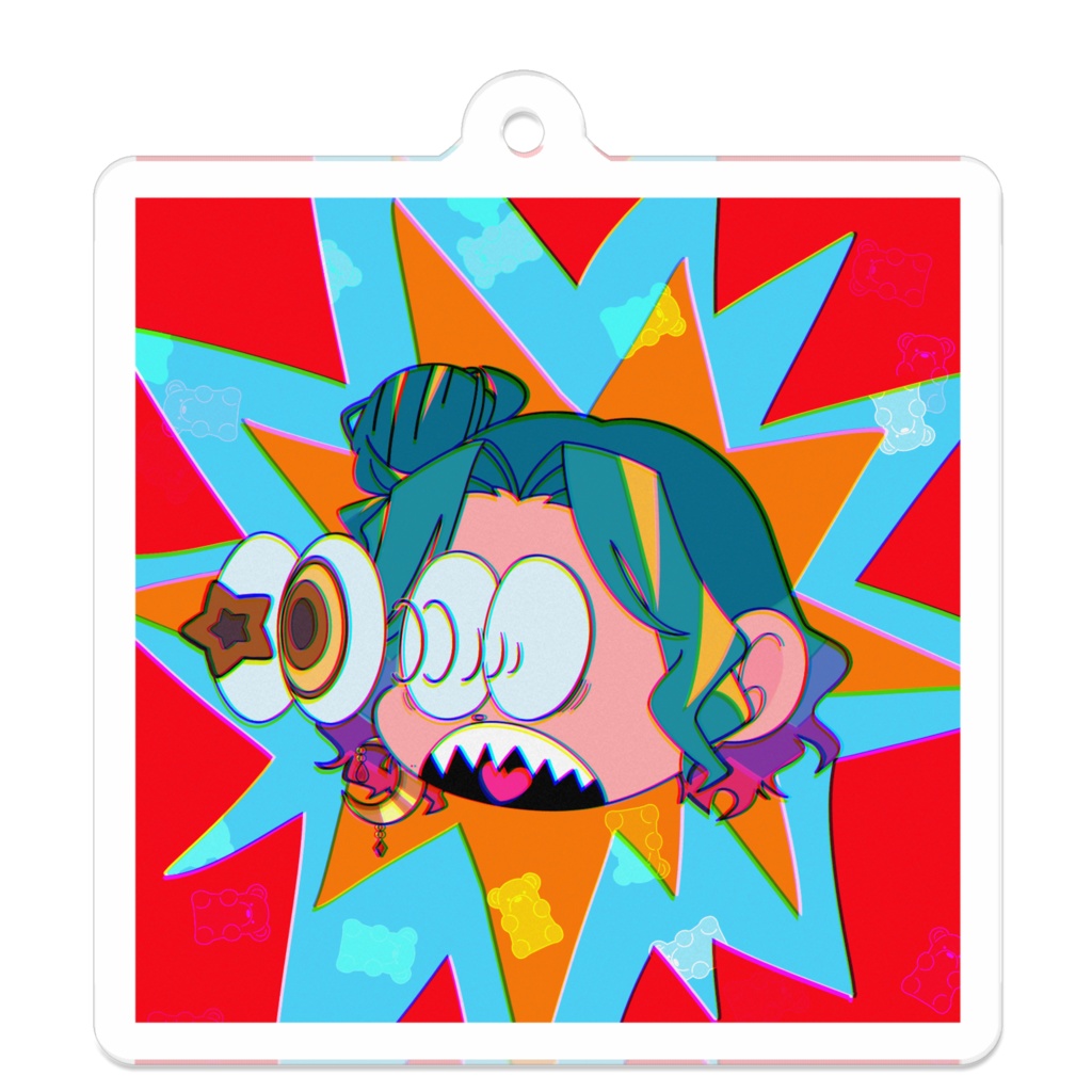 チェン×チャむ　コラボアクキー