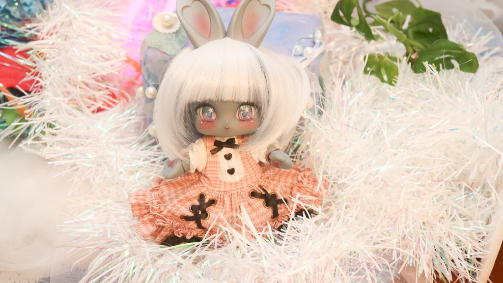 創作球体関節人形 ベスティTYPEこーた 耳タイプ「ねざーらんどどわーふ」 カラー:ブルーグレー