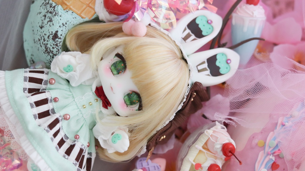 チョコミントカップケーキベスティ