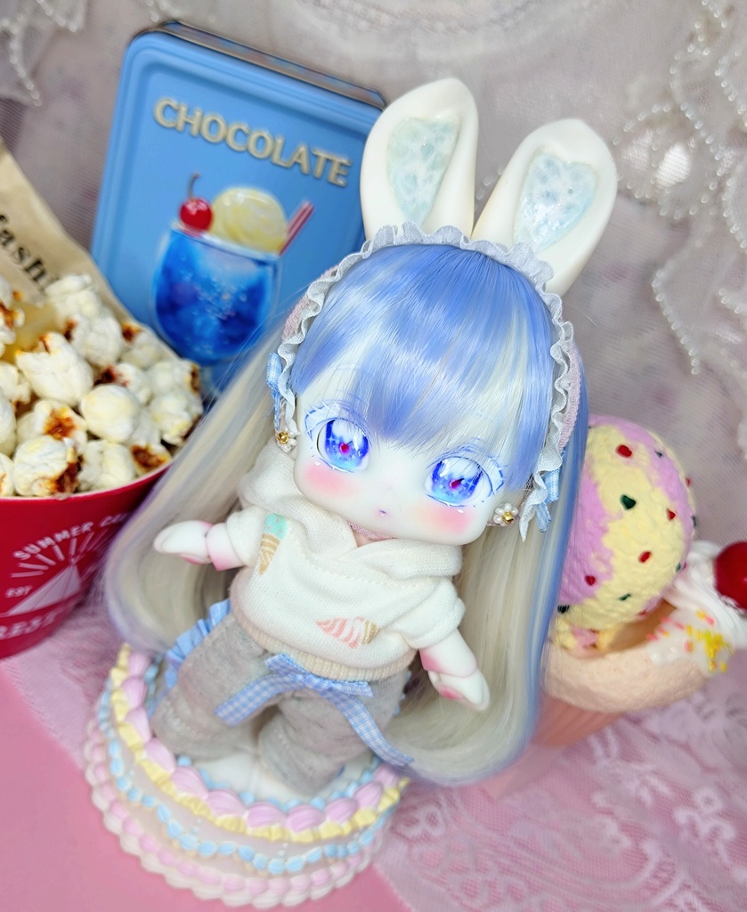 デカールアイ「クリームソーダの午後」(16mm)