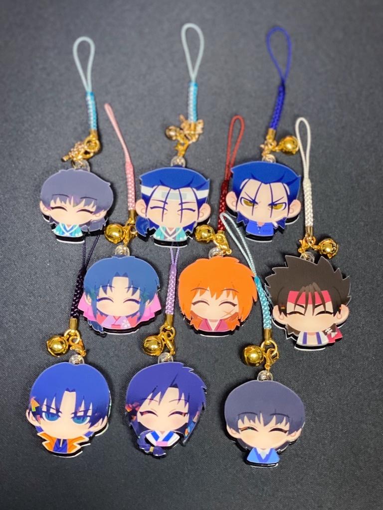 るろ剣キラキラアクキー