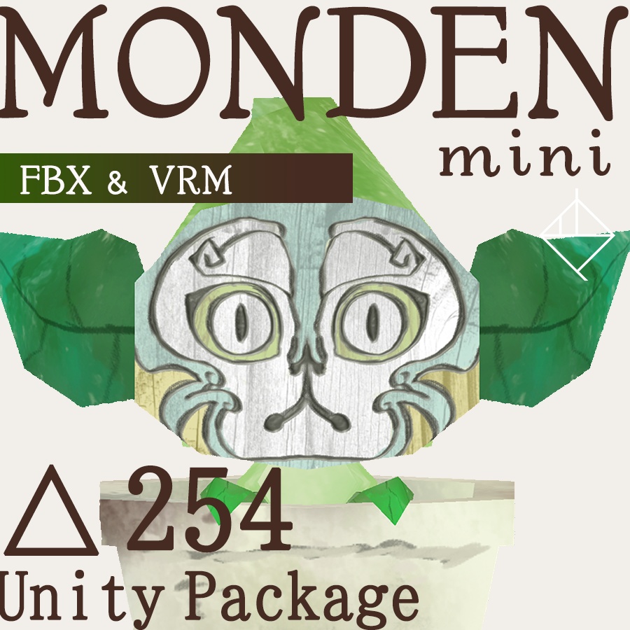 [256fes]Monden_mini[VRChat想定アバター/VRMあり]