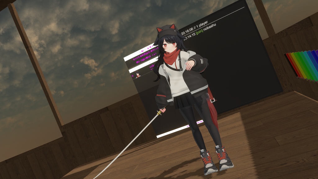 [Free] nobashu製 刀 - katana ver2.0