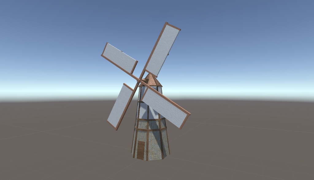 【無料】風車 3Dモデル