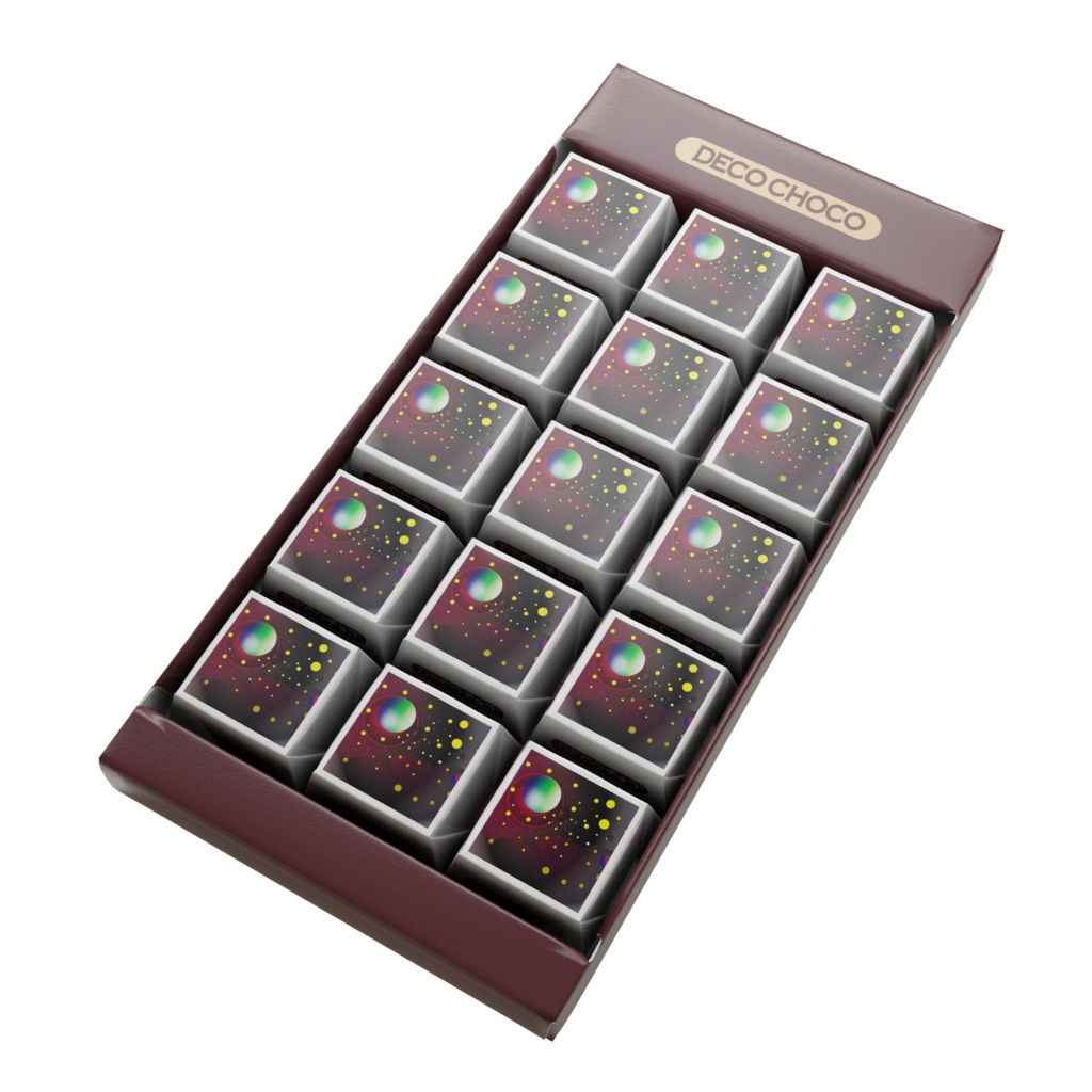 無題宇宙のDECOチョコ