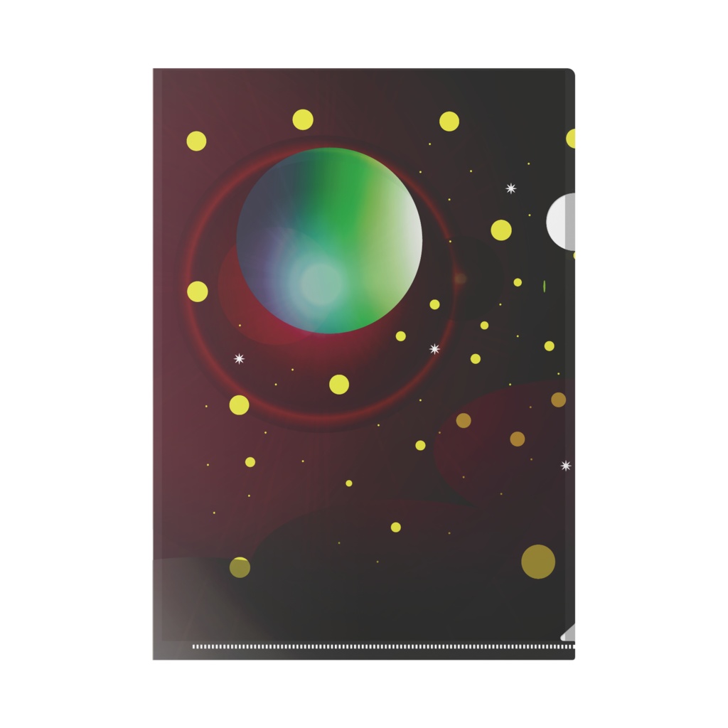 無題宇宙のクリアファイル