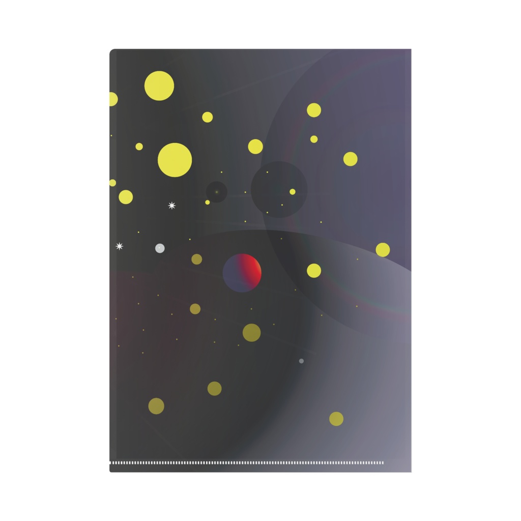 無題宇宙のクリアファイル