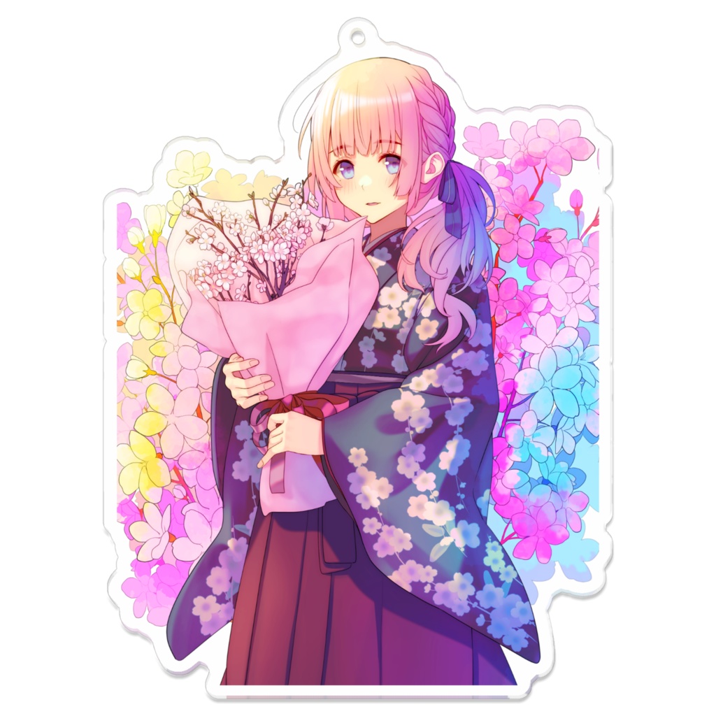 アクリルキーホルダー「桜～精神の美～」