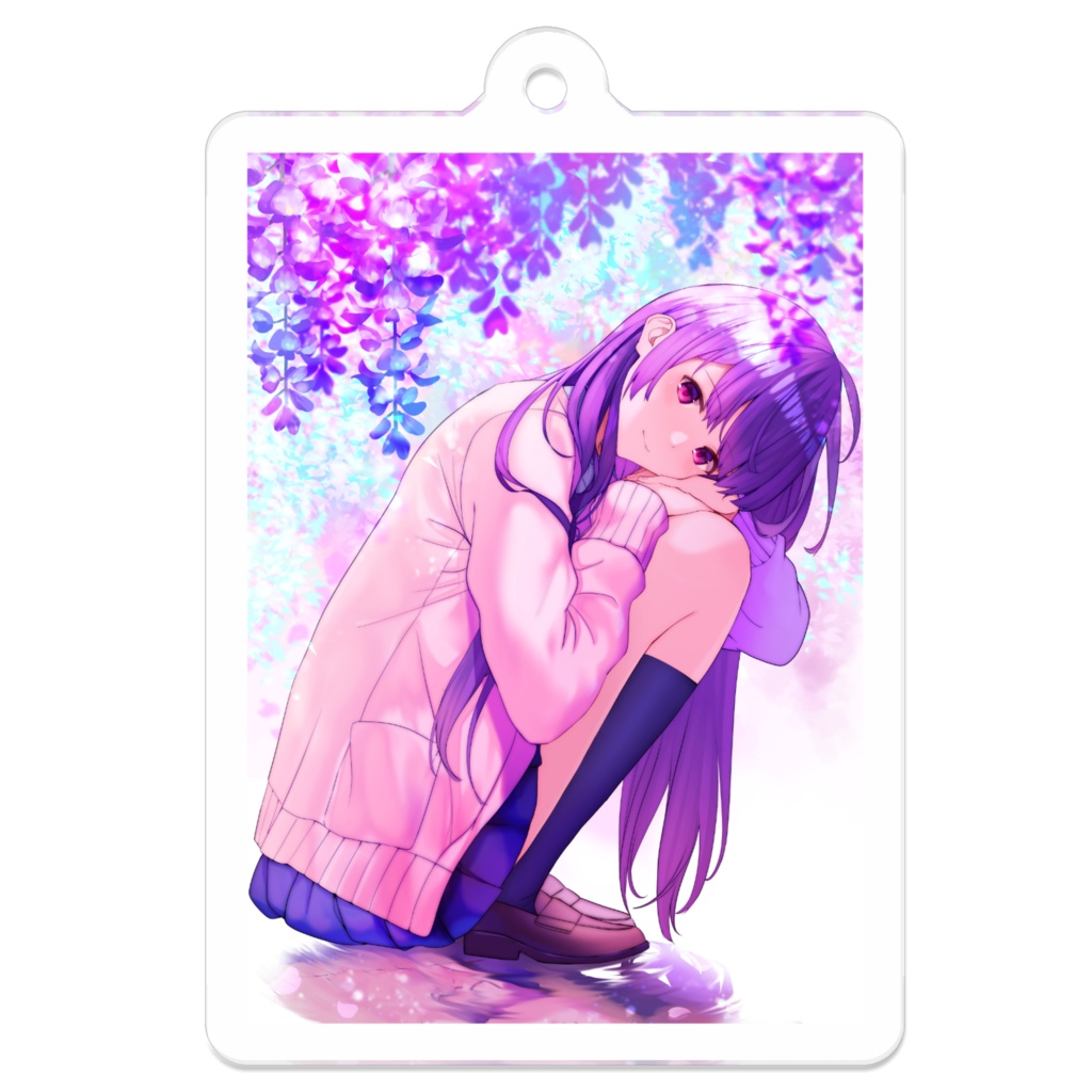 アクリルキーホルダー「あなたの傍でいつまでも」