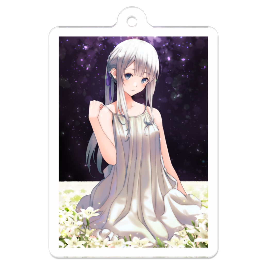 アクリルキーホルダー「純潔の華」