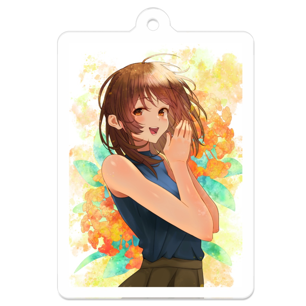 アクリルキーホルダー「喜」