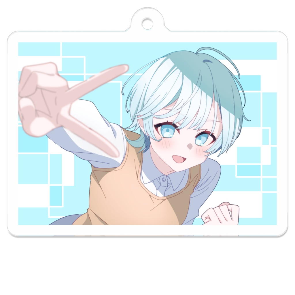 アクリルキーホルダー「ピース」