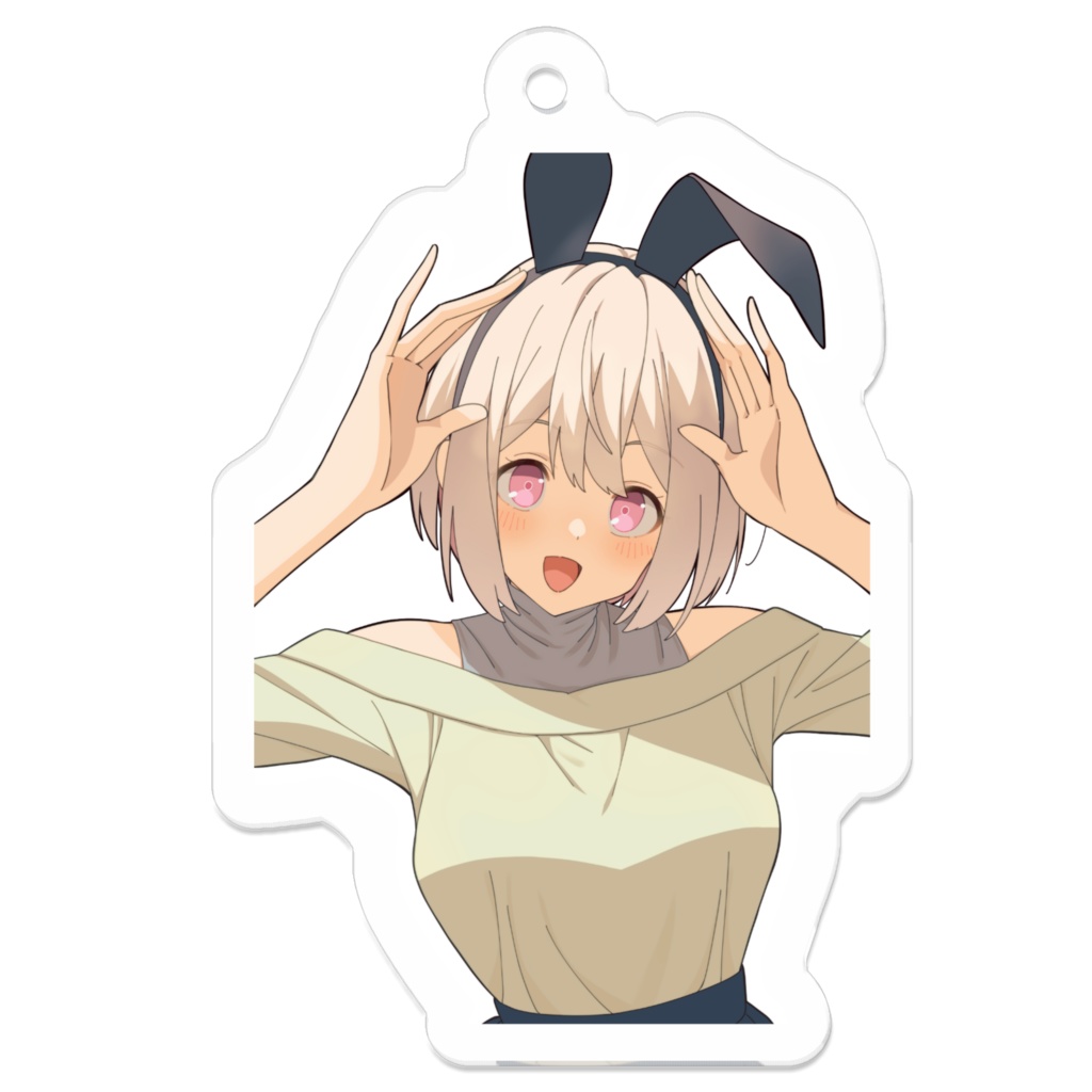アクリルキーホルダー「バニーちゃん」