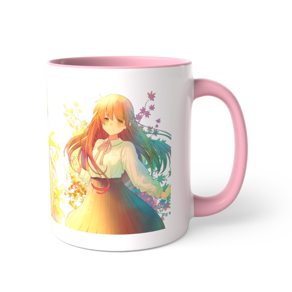 ツートンカラーマグカップ【花言葉Ⅲ】