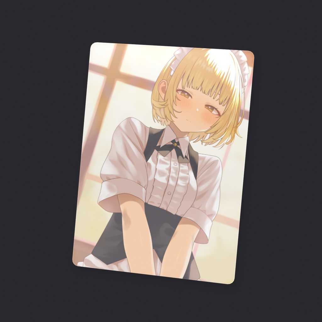 クリアカード - トレカ【メイドさん】