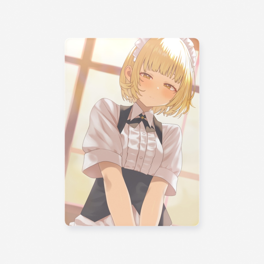 クリアカード - トレカ【メイドさん】