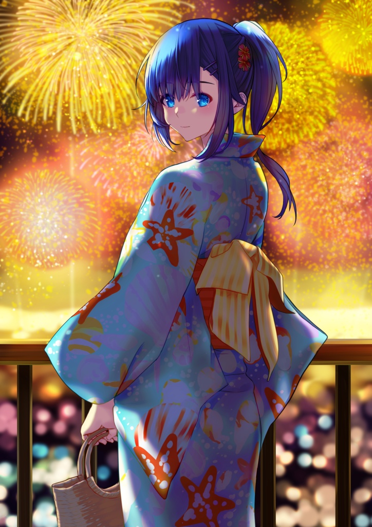 缶バッチ「夏」