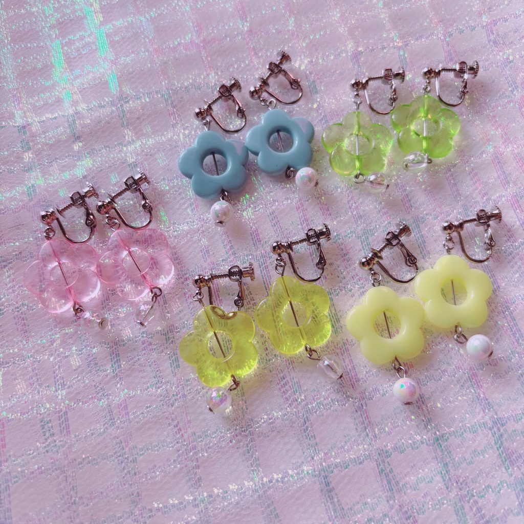おはなイヤリング