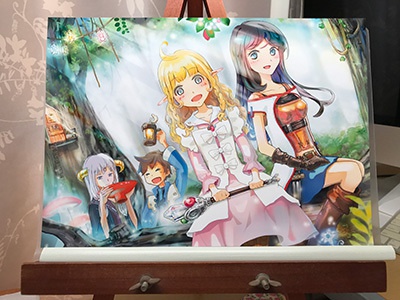 *ポストカード/A4イラスト