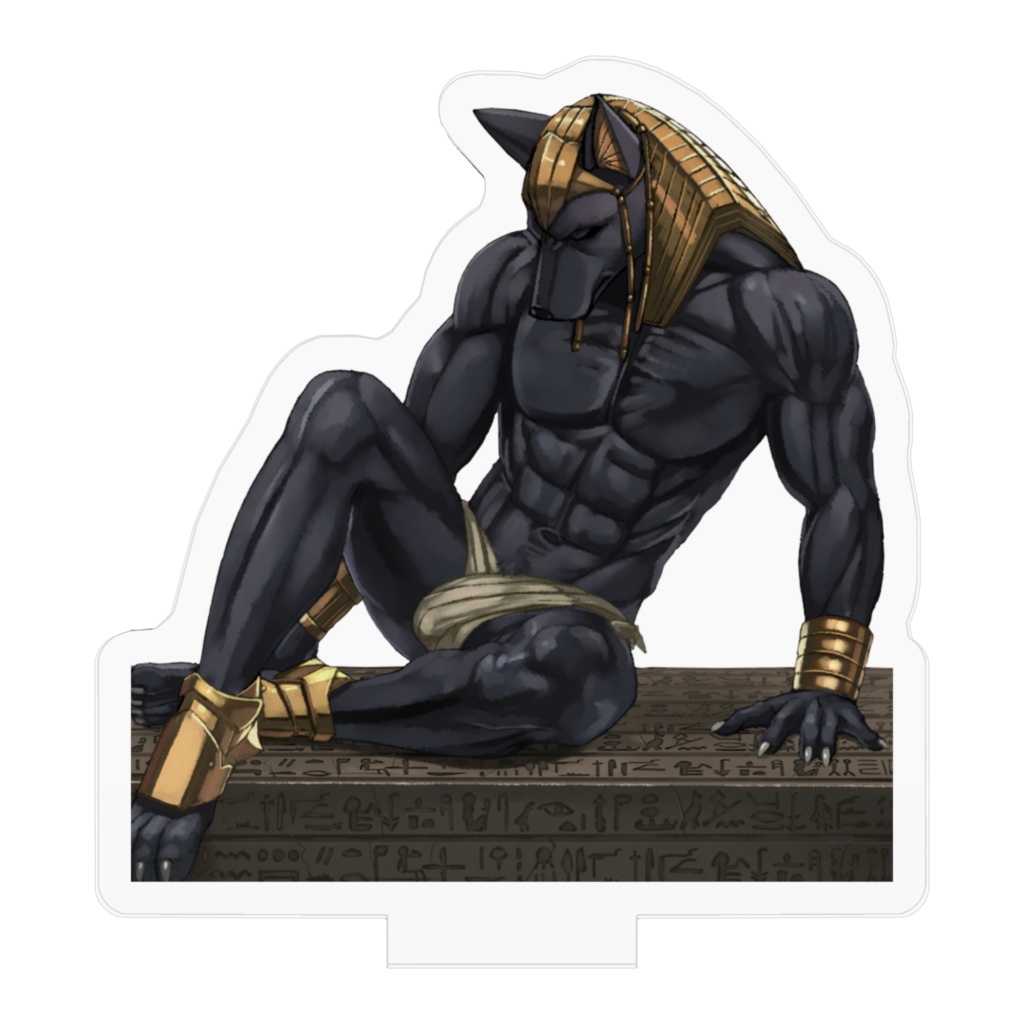 アヌビスフィギュアB 50×50mm