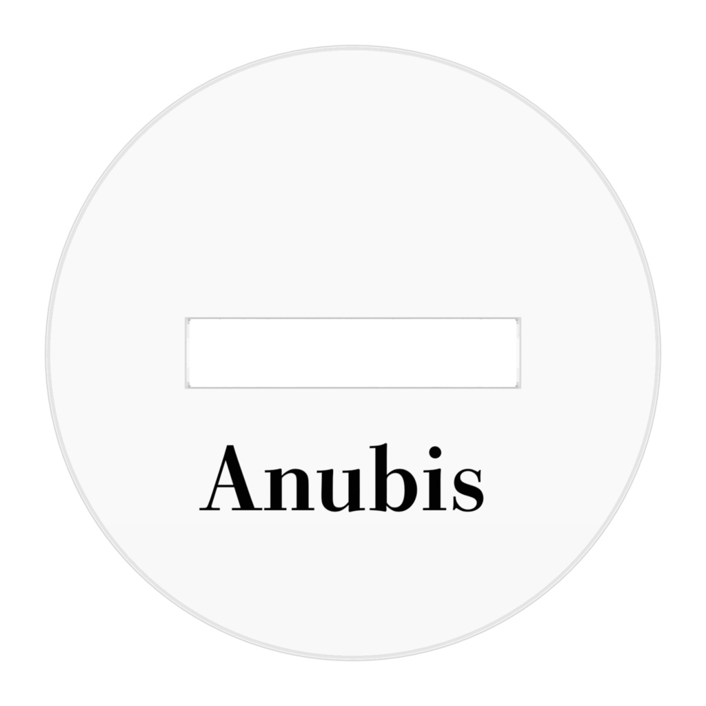 アヌビスフィギュアA 50×50mm