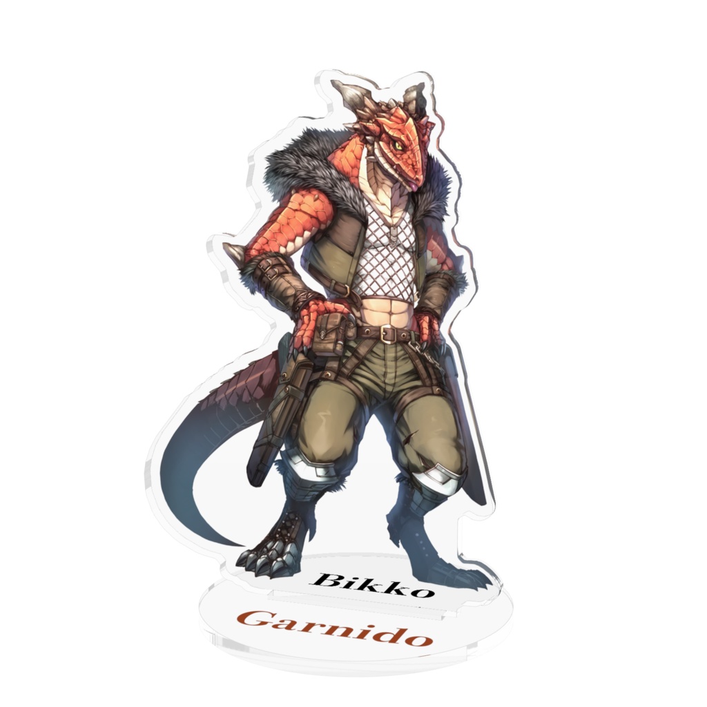 竜人フィギュア 100 100mm Bikko Store Booth