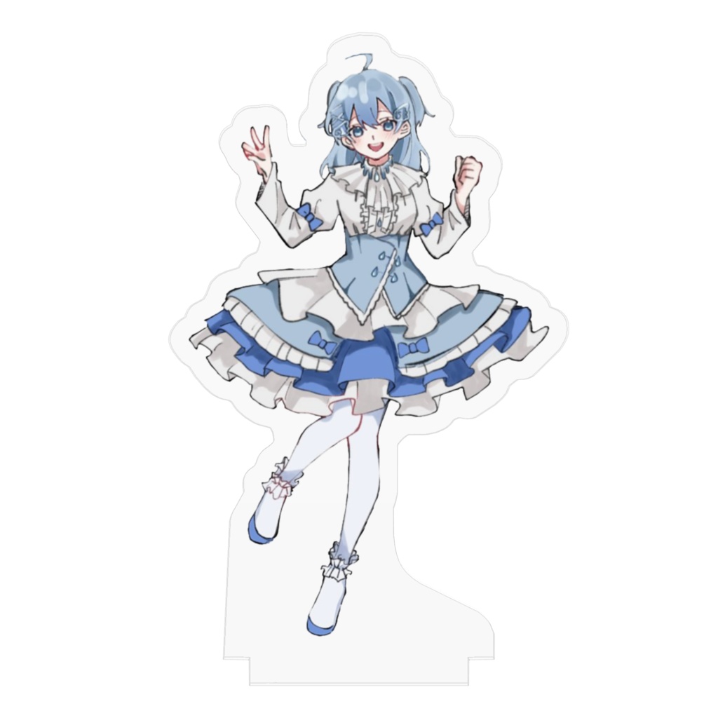 雫滴の初期衣装_アクスタ_