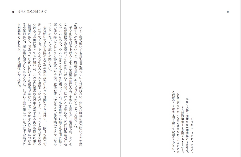 きみに雷光が届くまで