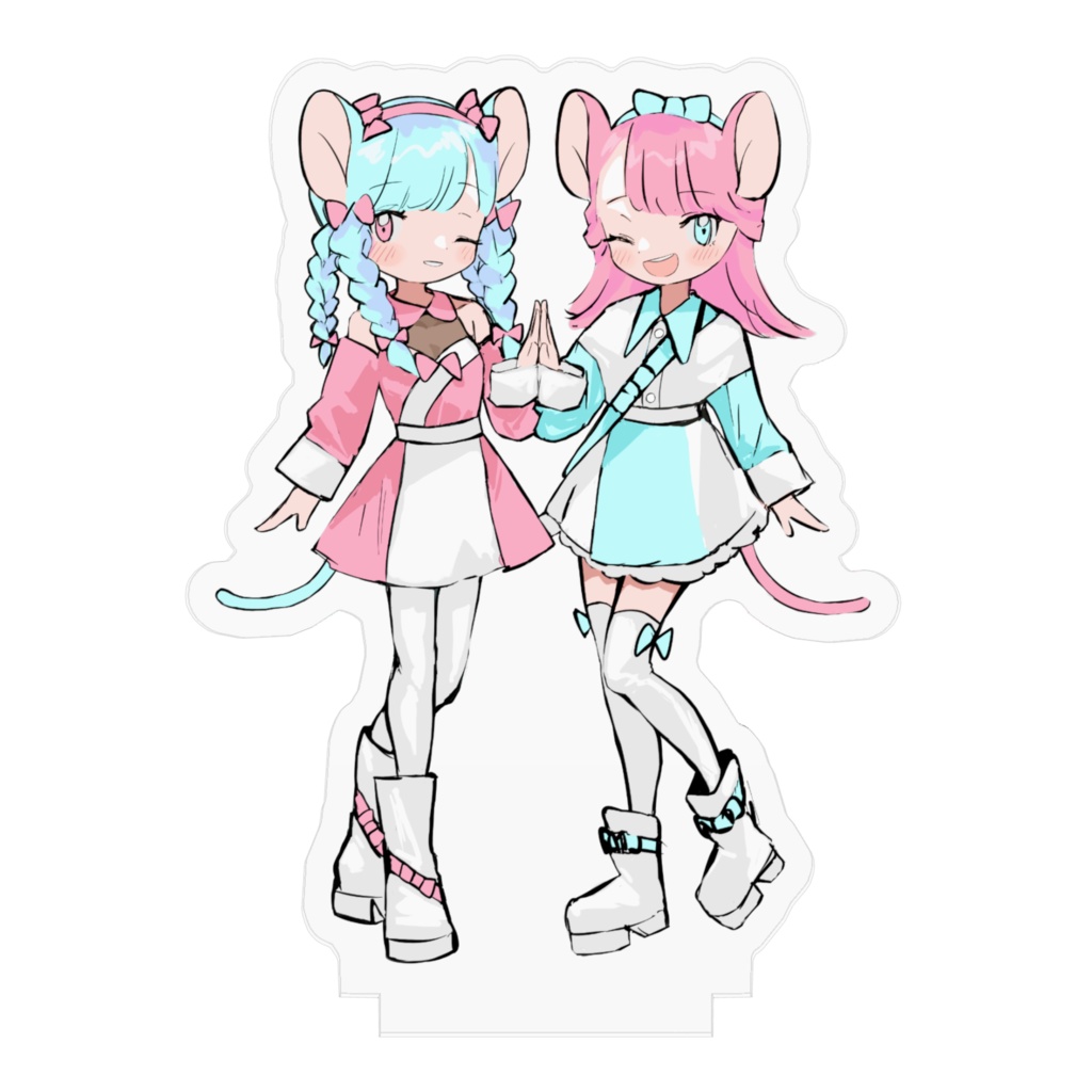 アイドルねずみちゃんのアクリルスタンド