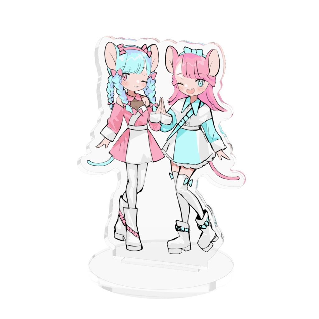 アイドルねずみちゃんのアクリルスタンド