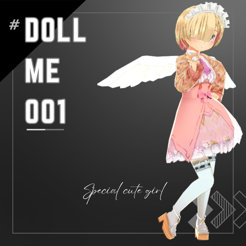 限定無料【3Dモデル】Doll me_001