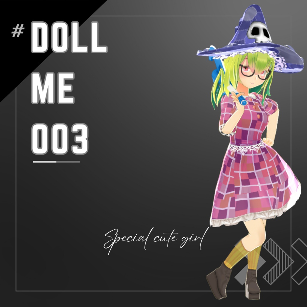 限定無料【3Dモデル】Doll me_003