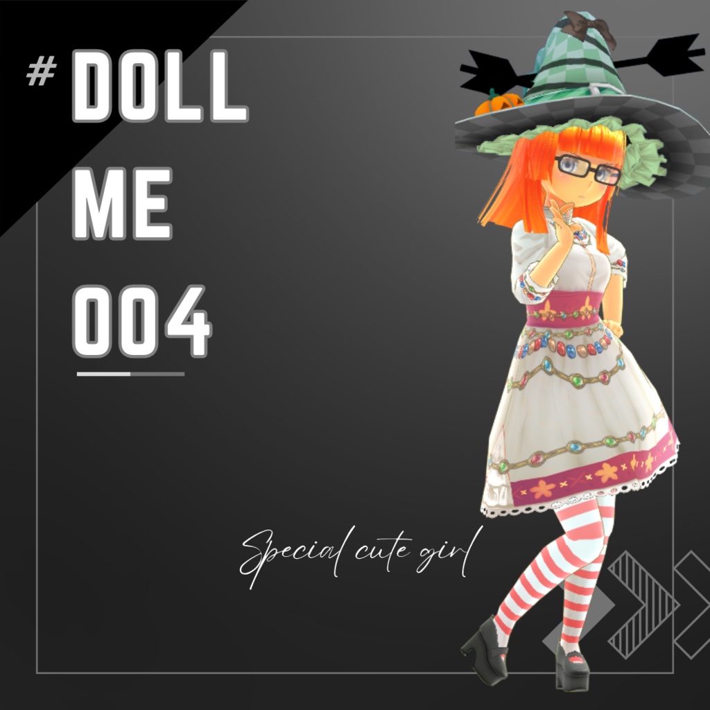 限定無料【3Dモデル】Doll me_004