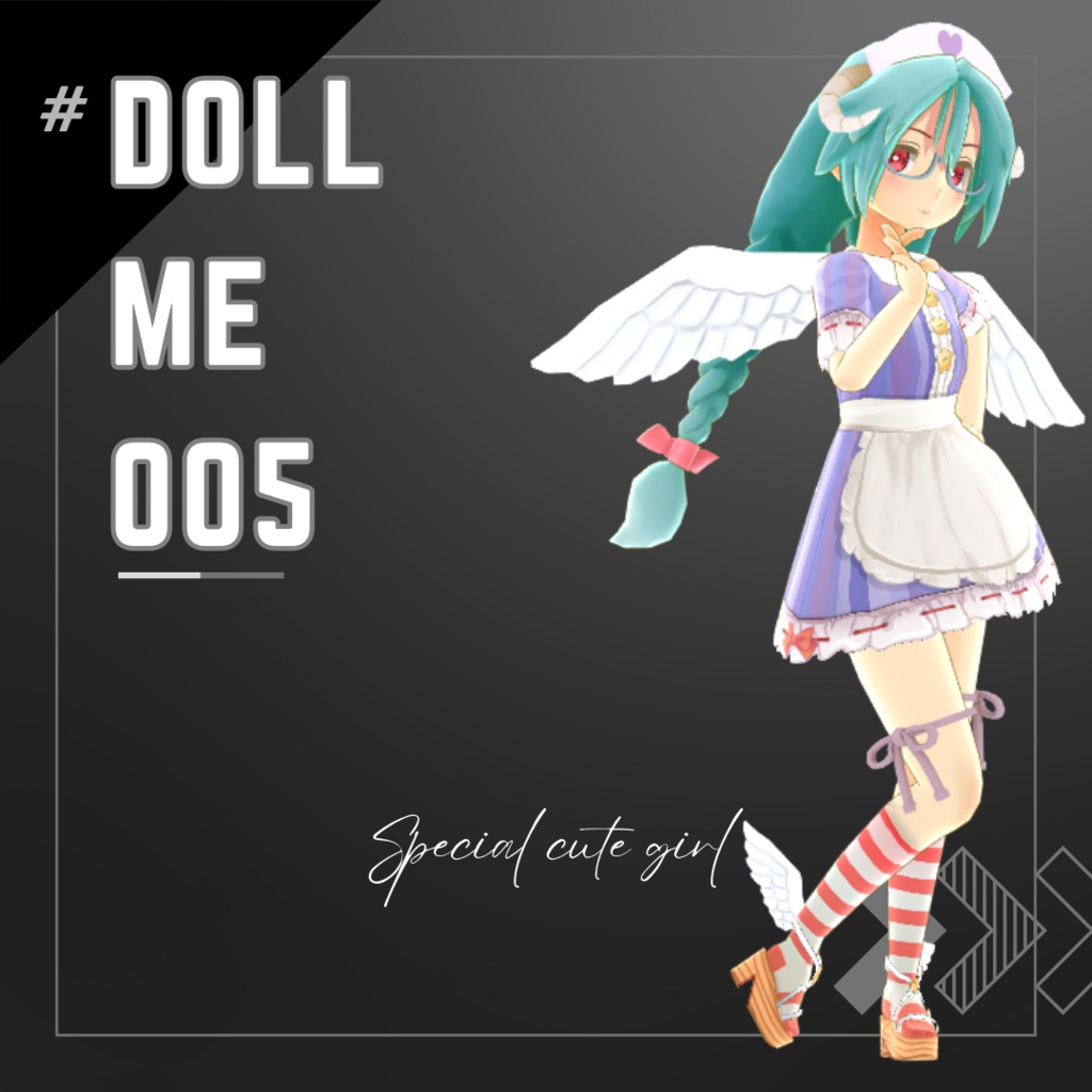 限定無料【3Dモデル】Doll me_005