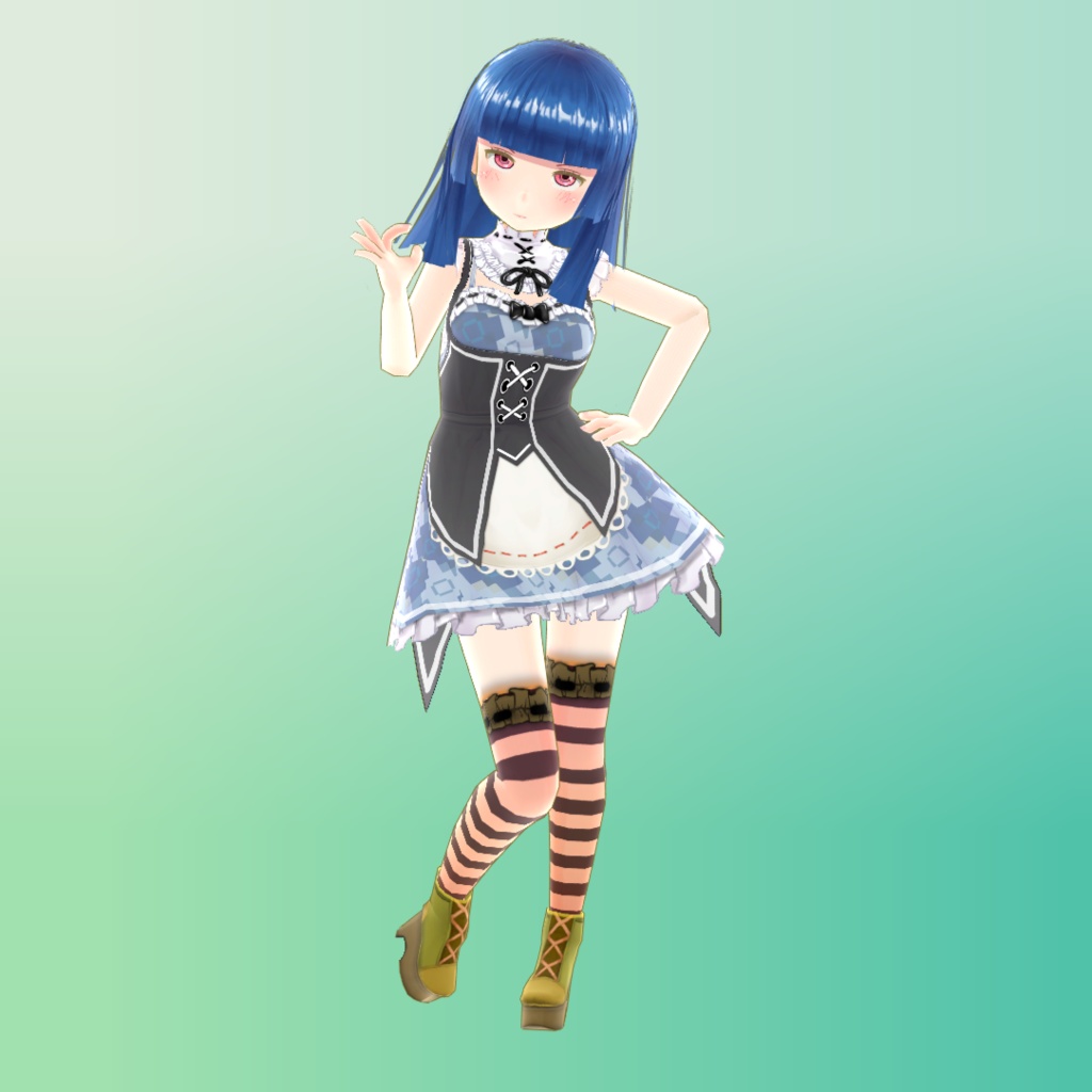 限定無料【3Dモデル】Doll me_006