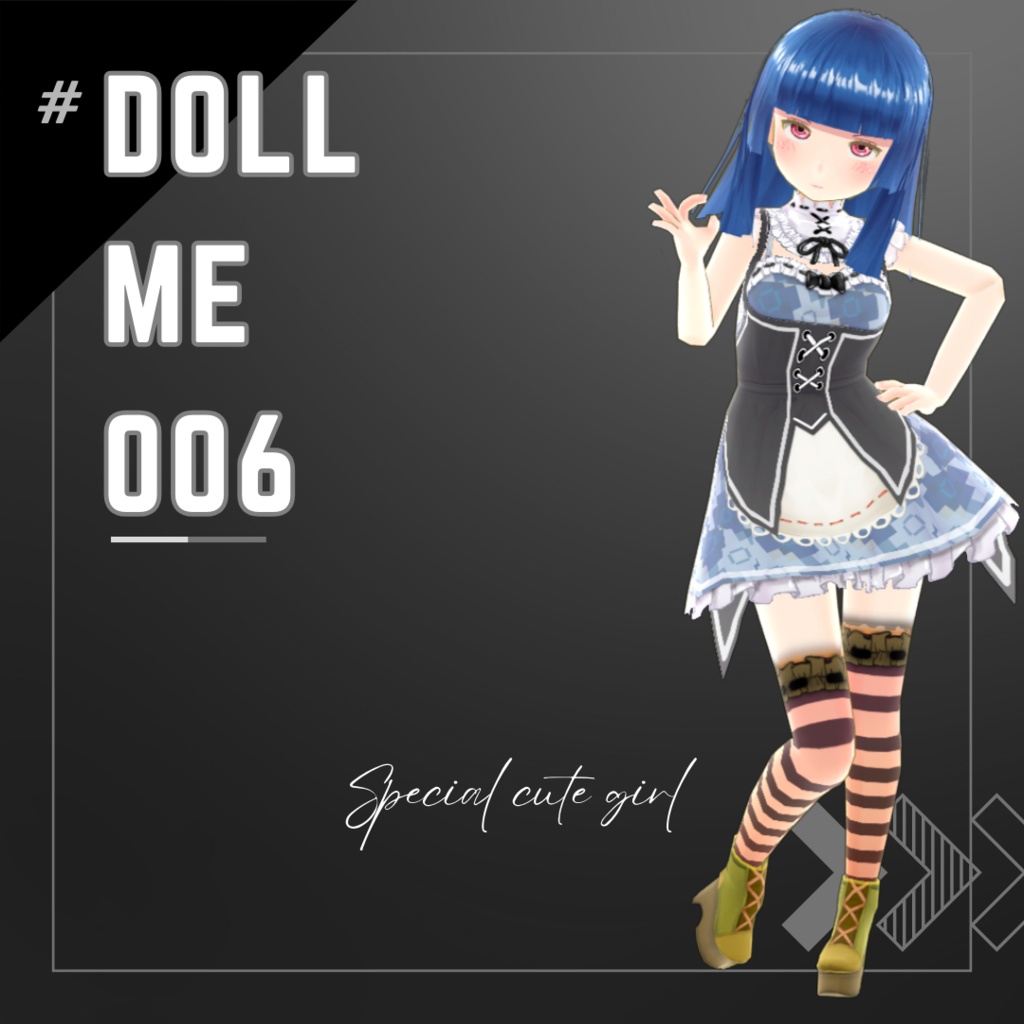 限定無料【3Dモデル】Doll me_006