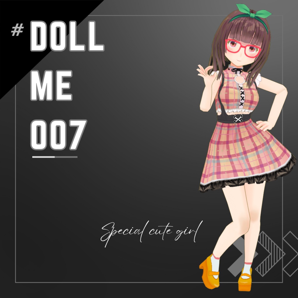 限定無料【3Dモデル】Doll me_007