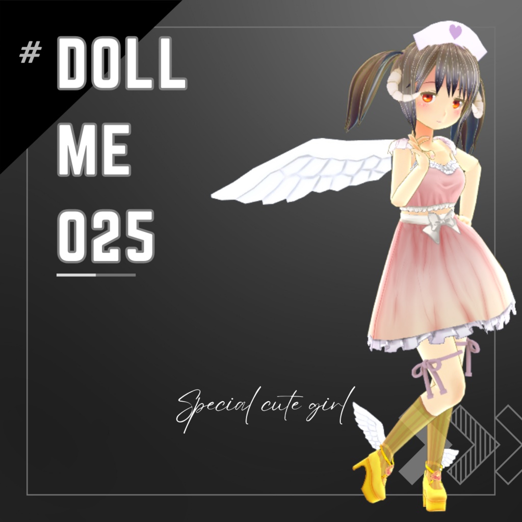 第1次販売【3Dモデル】Doll me_025