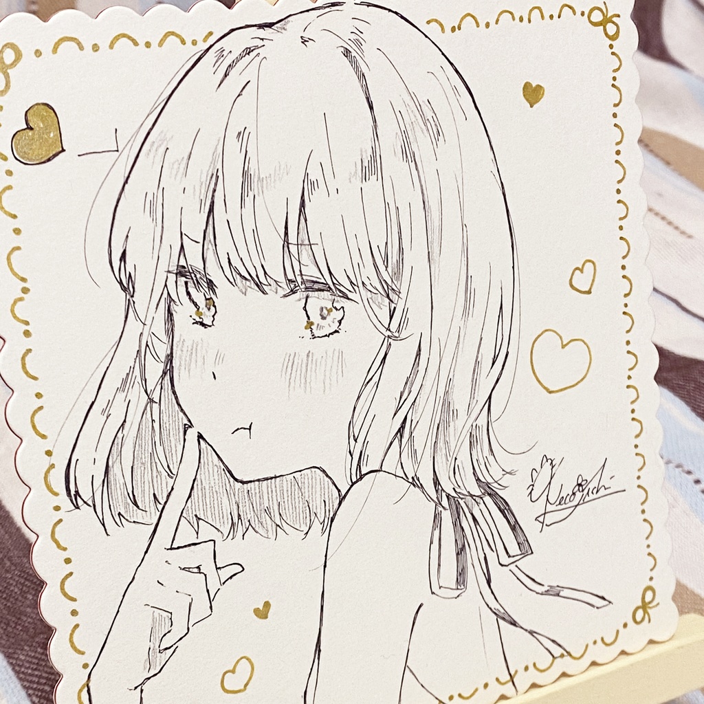 【色紙】「かまってよぉ…！」