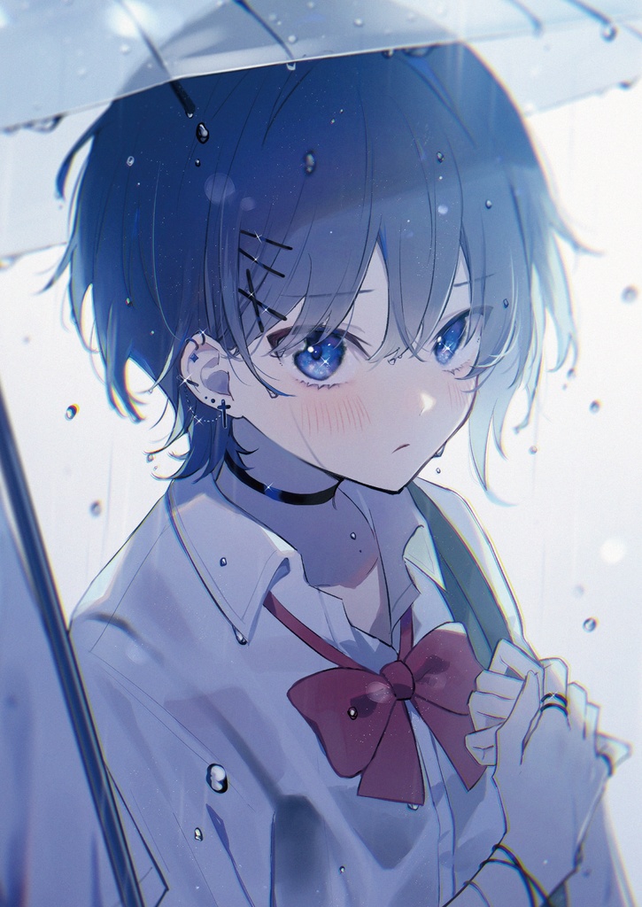 【イラスト集vol.9】不透明度に滲む