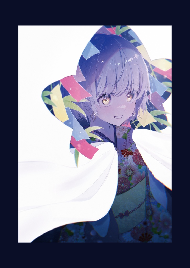 【イラスト集vol.9】不透明度に滲む