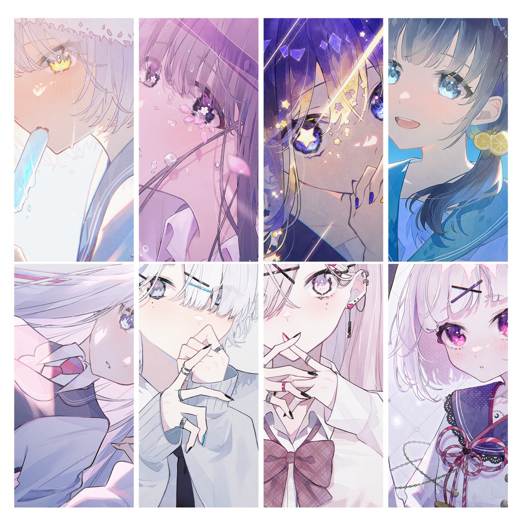 【イラスト集vol.10】Glitter
