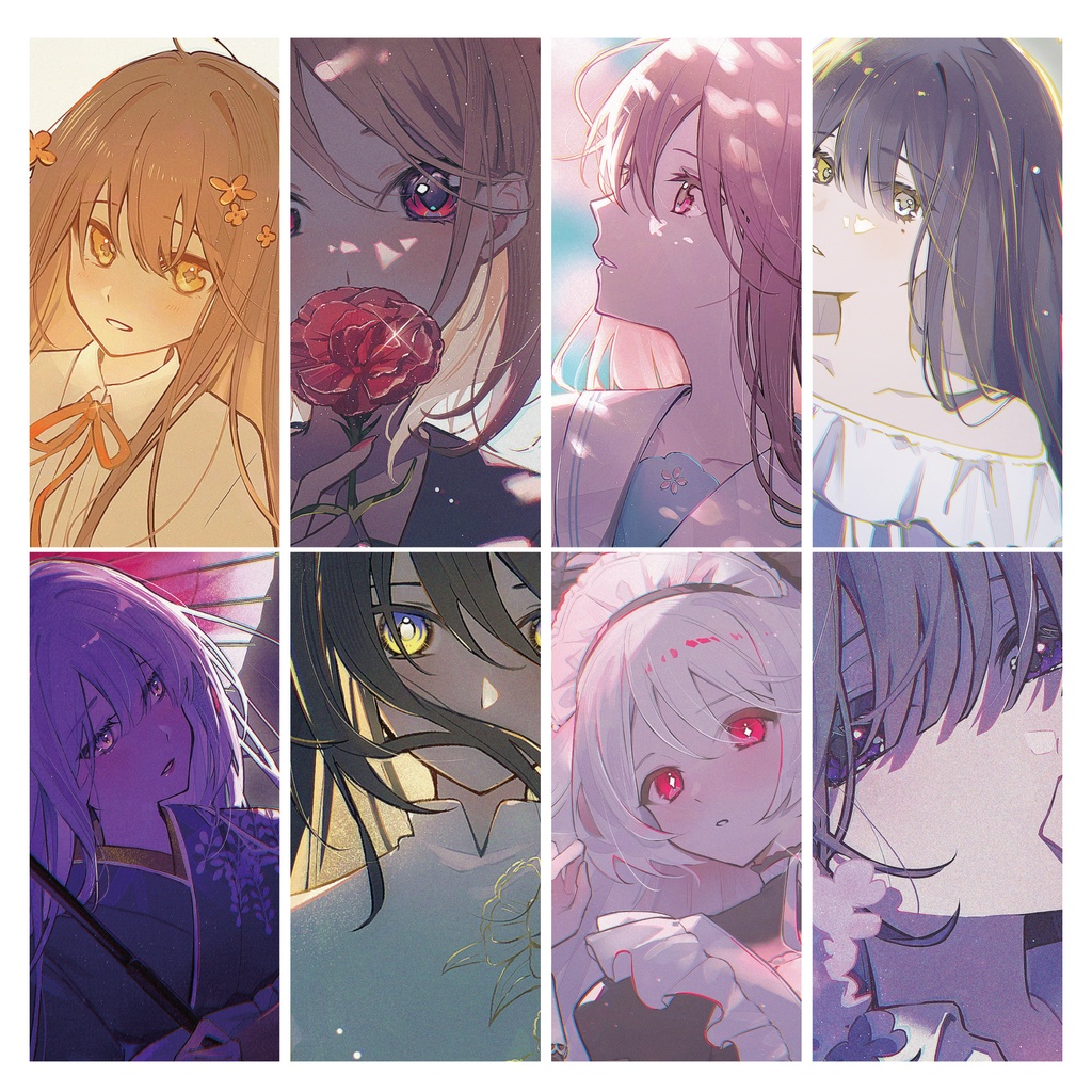 【イラスト集vol.13】FLOWERS