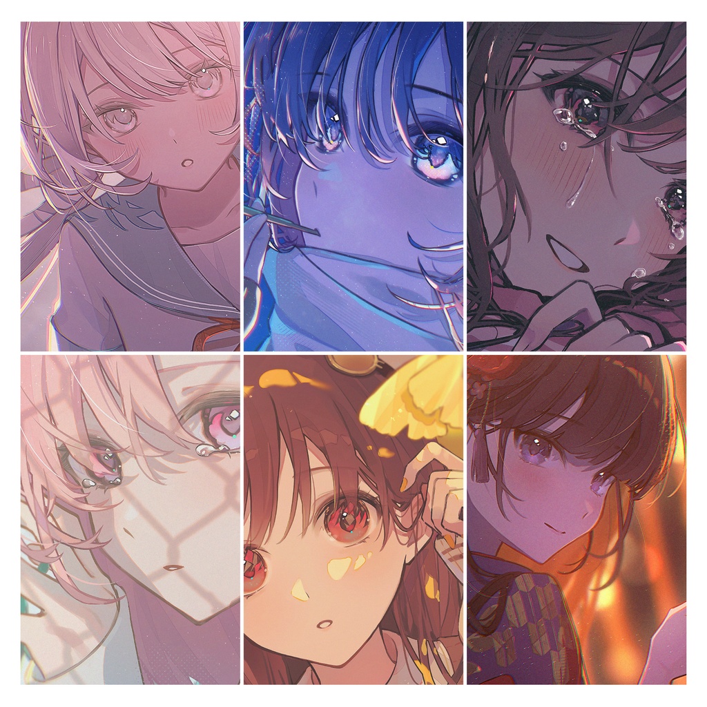 【イラスト集vol.15セット】『涙にプレゼントを』セット